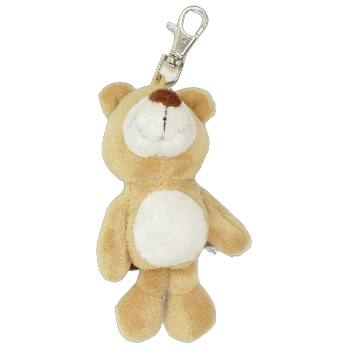 123000029664 Florett Textil Brauner Bär Schlüsselanhänger Kumpel Leo 12cm Beige Braun
