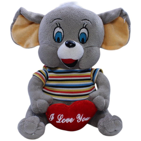 Maus mit Herz "I love you"