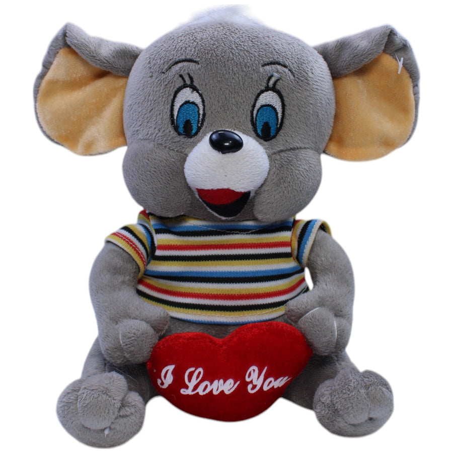 Maus mit Herz "I love you"