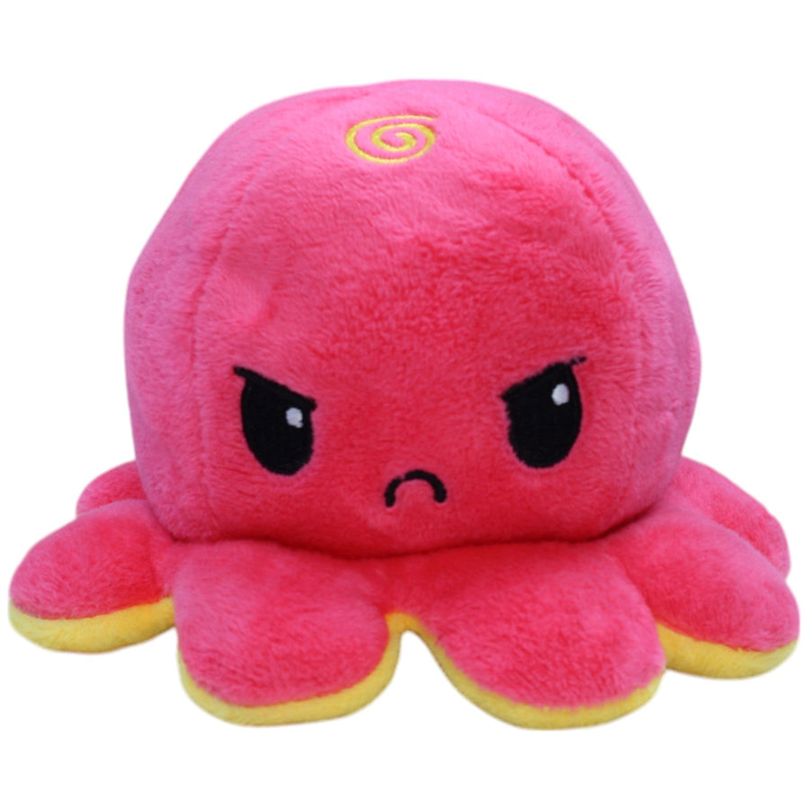 Wendetier Oktopus pink/gelb