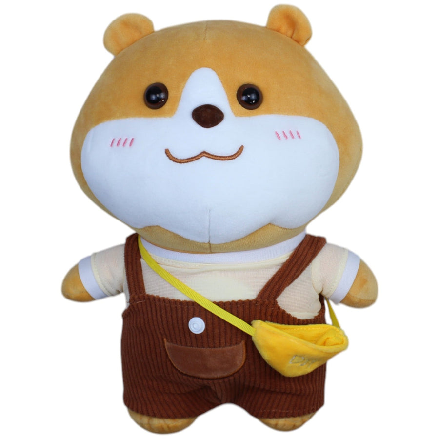 Süßer Shiba Inu in Latzhose & Umhängetasche
