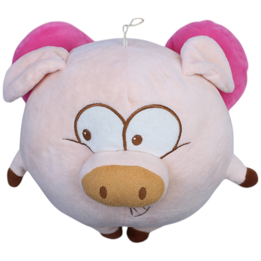 Süßes Schwein mit pinken Flügeln