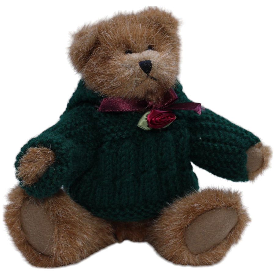 Teddybär grünem Pullover