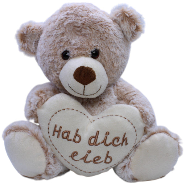 Kuschelfreund Teddybär mit Herz "Hab dich lieb"