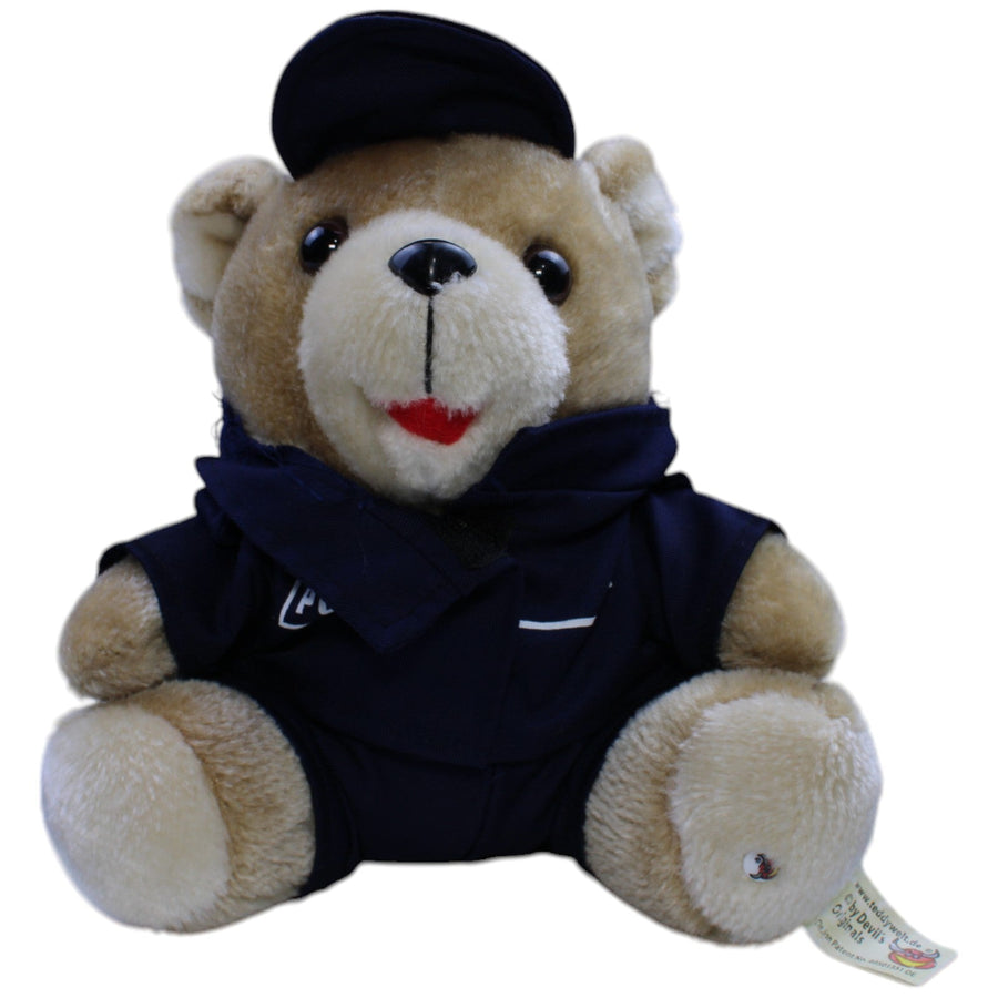 Teddybär mit Polizei-Uniform