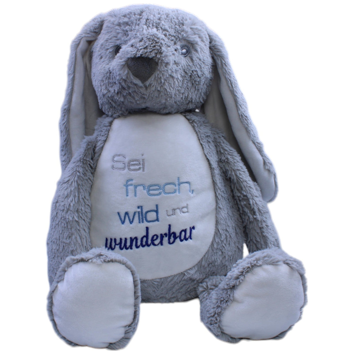 12310460 Henbury Mumbles, großer Zippy Hase "Sei frech, wild und wunderbar" Kuscheltier Kumpel Leo Gebraucht