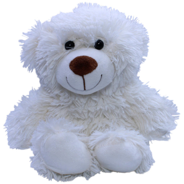 Weißer wuscheliger Teddybär