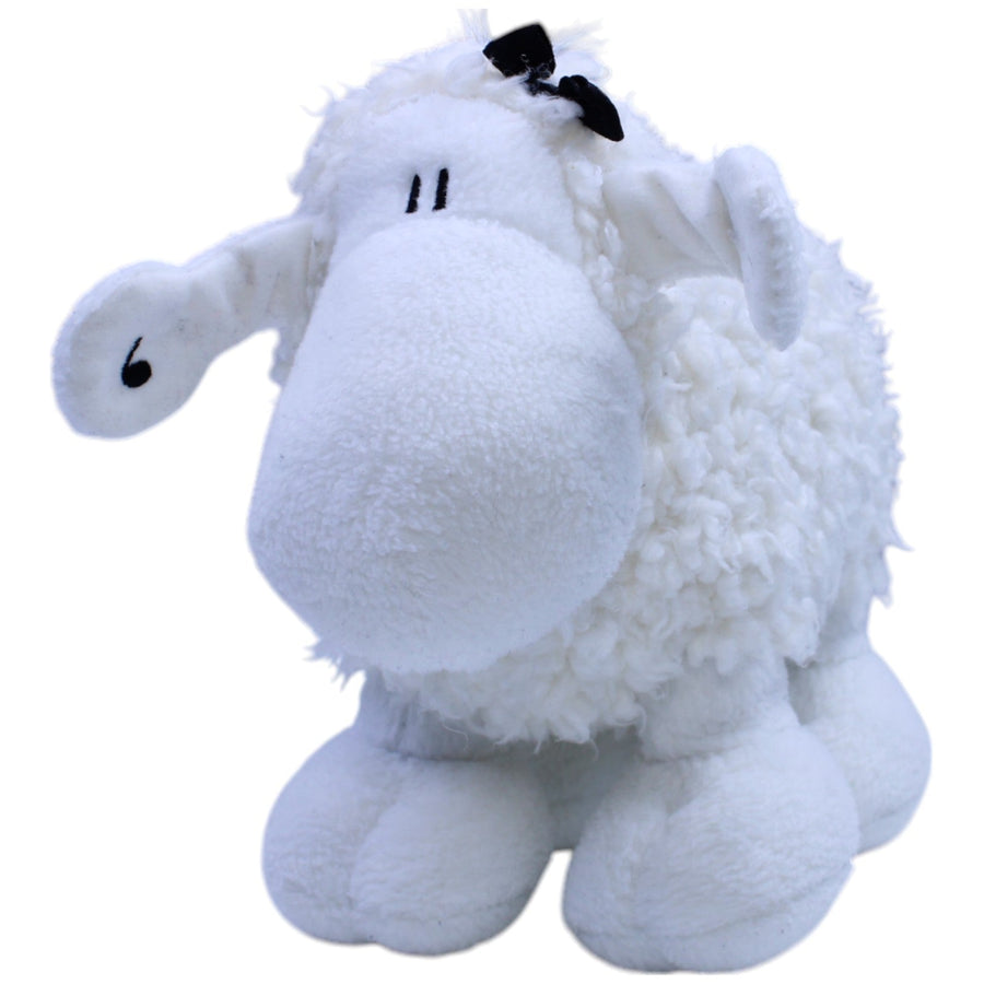 Sheepworld, Schaf weiß mit schwarzer Schleife