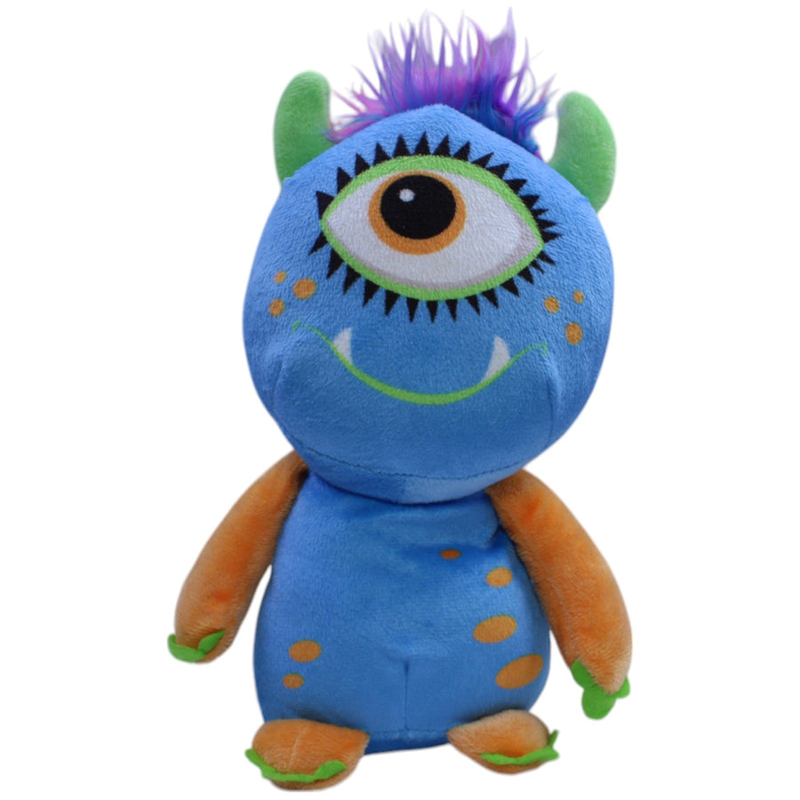 Blaues Monster mit einem Auge