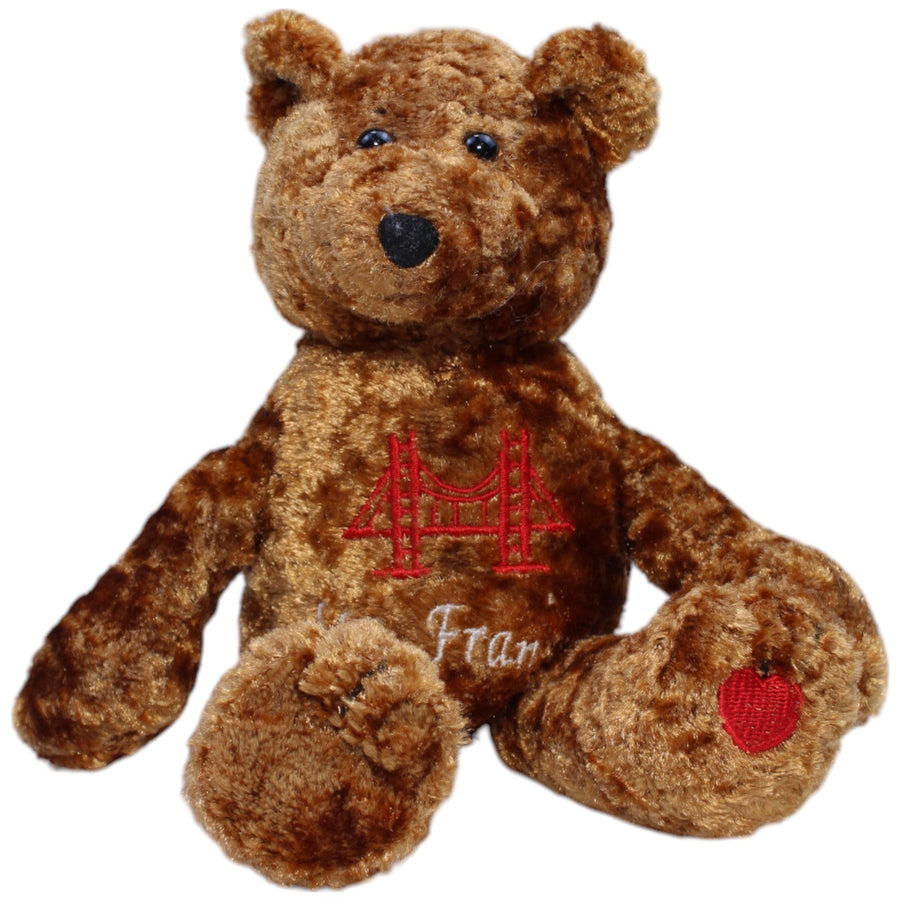 Teddybär mit San Francisco Stickerei