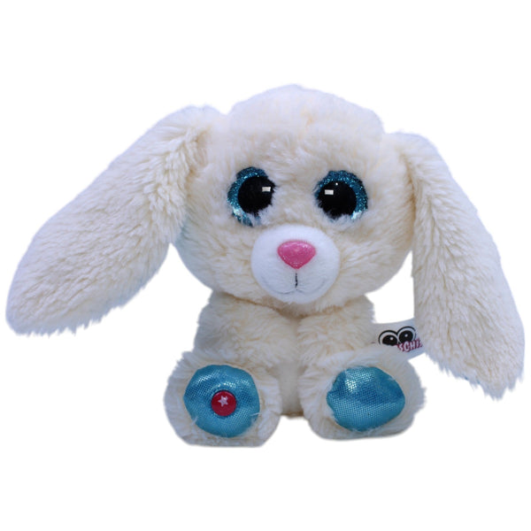 Glubschis, weißer Hase Wolli-Dot