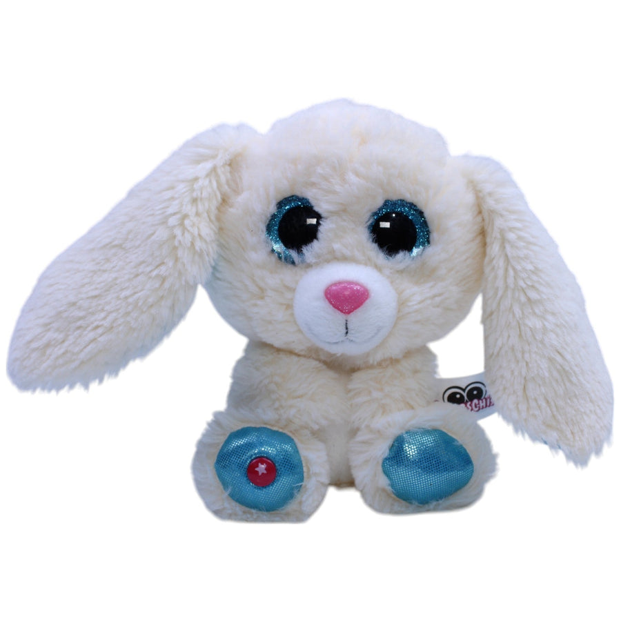 Glubschis, weißer Hase Wolli-Dot