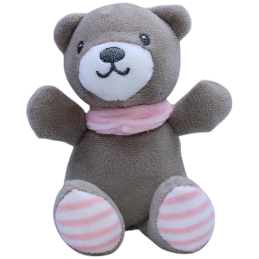 Süßer Teddybär mit rosa Halstuch