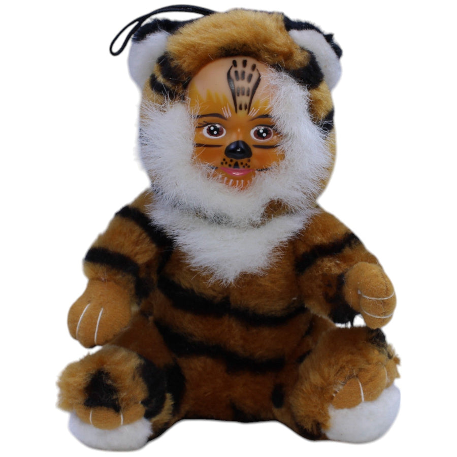 Lustiger Tiger mit Kindergesicht