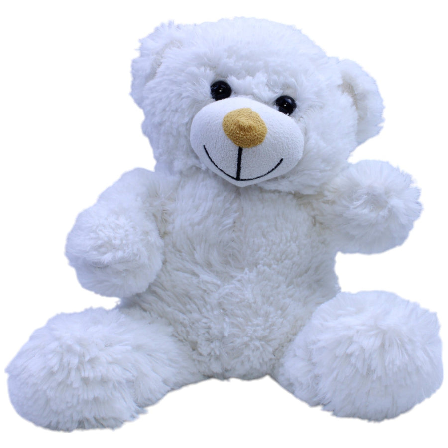 Weißer wuscheliger Teddybär