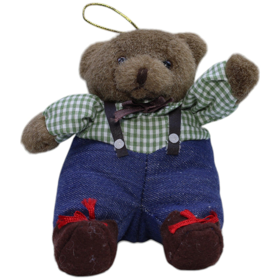 Süßer Teddybär mit Hosenträgern