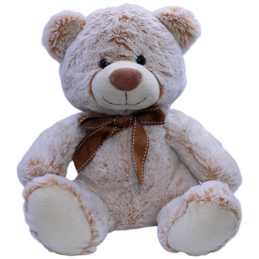 Süßer Teddybär mit brauner Schleife