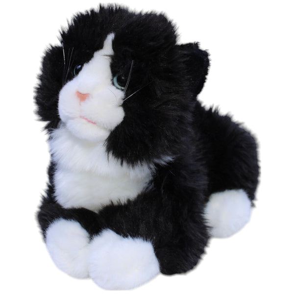 Katze, schwarz-weiß