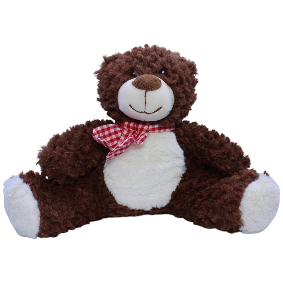 Teddybär mit kariertem Schal