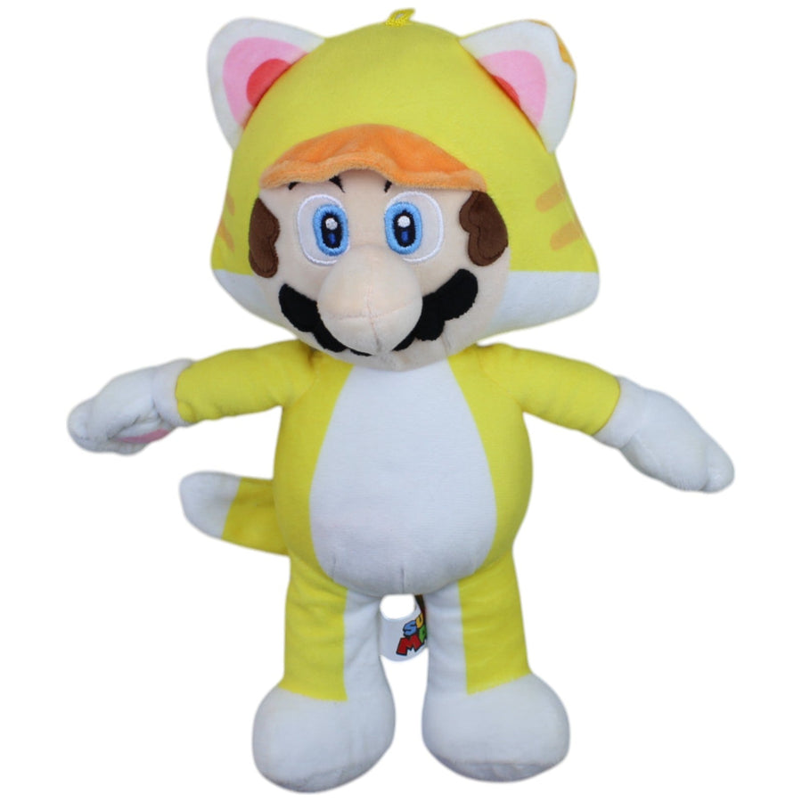 Super Mario als gelbe Katze
