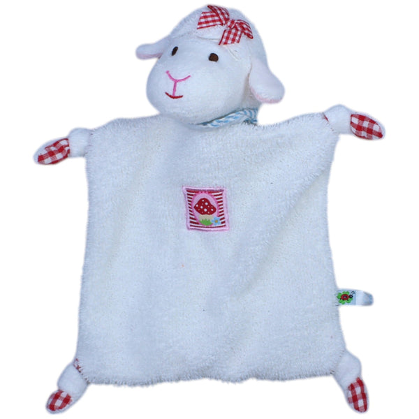 Lamm mit Fliegenpilz, weiß
