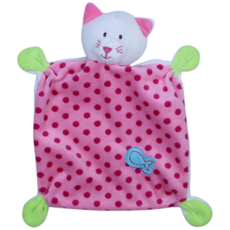Katze mit Fisch, rosa