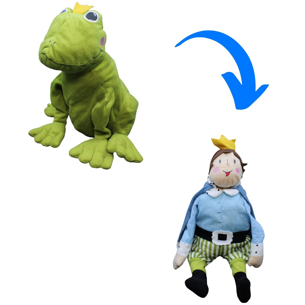 1232187 IKEA Froschkönig Wendepuppe, KVACK Plüschfigur Kumpel Leo 40cm _GREEN WEEK_ ebay - 20 - stofftiere
