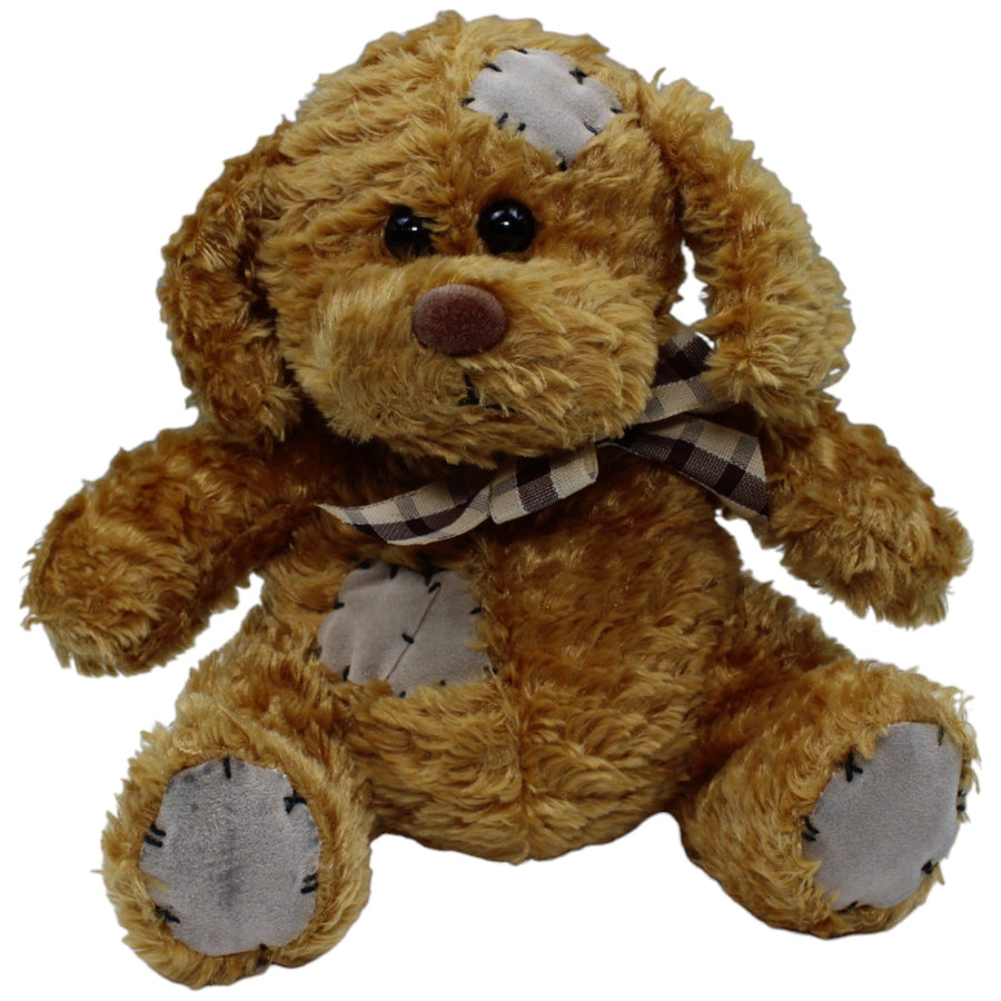 Patchwork-Hund mit Schleife