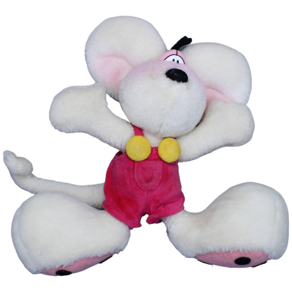 Diddl-Maus mit rosa Latzhose