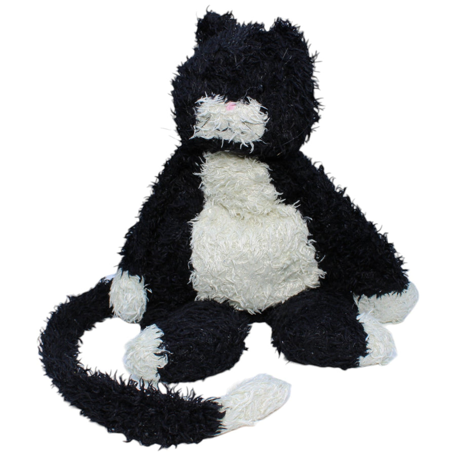 Katze Schlenker, schwarz-weiß