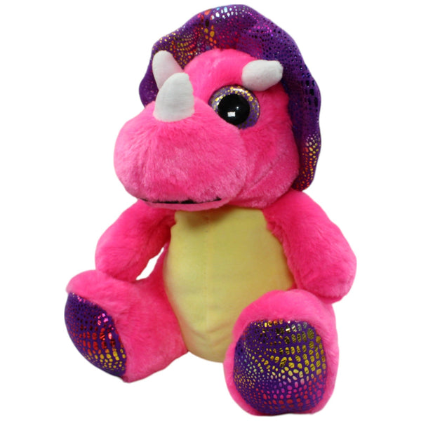 Triceratops pink, sitzend