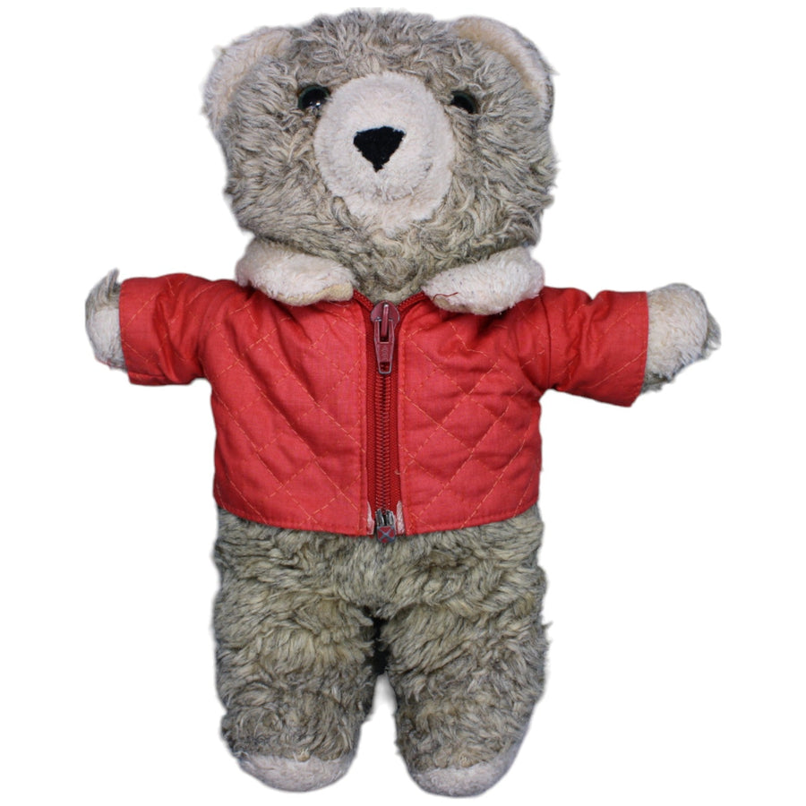 Teddybär mit roter Jacke
