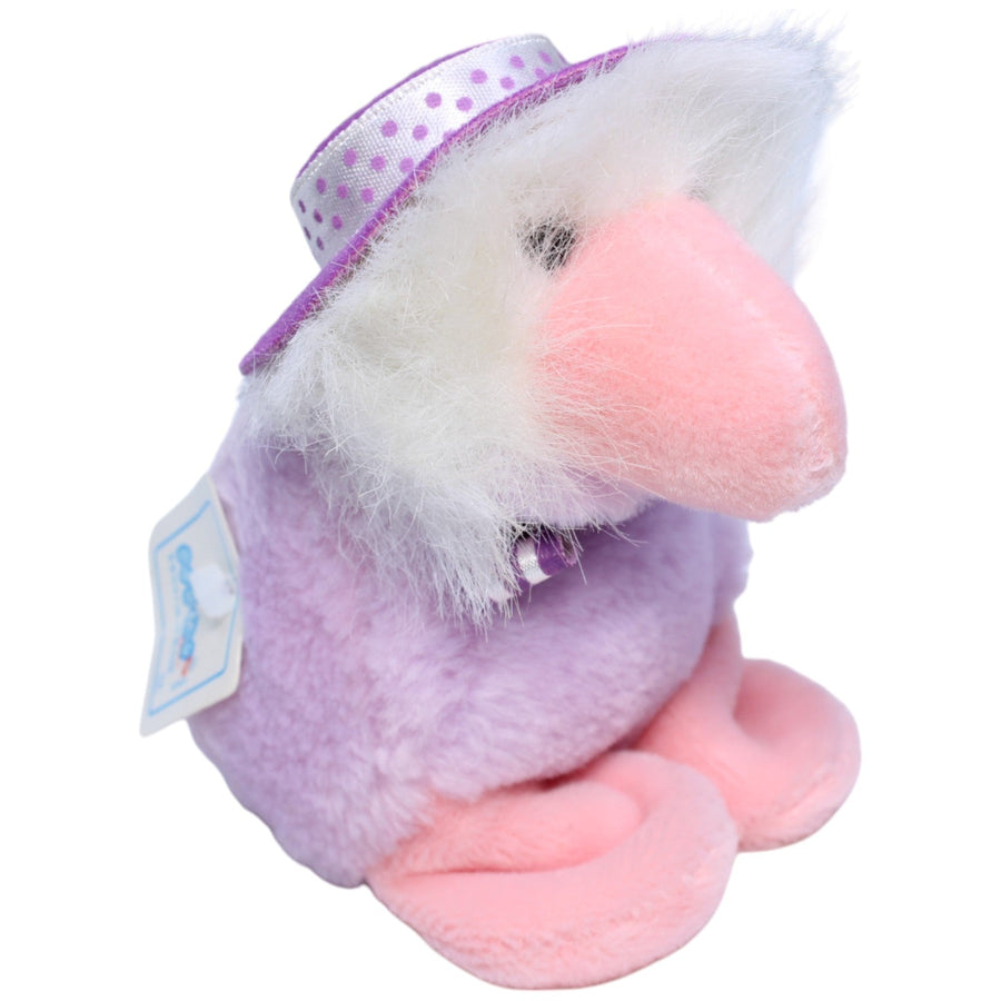 Adler Freddy mit lila Hut