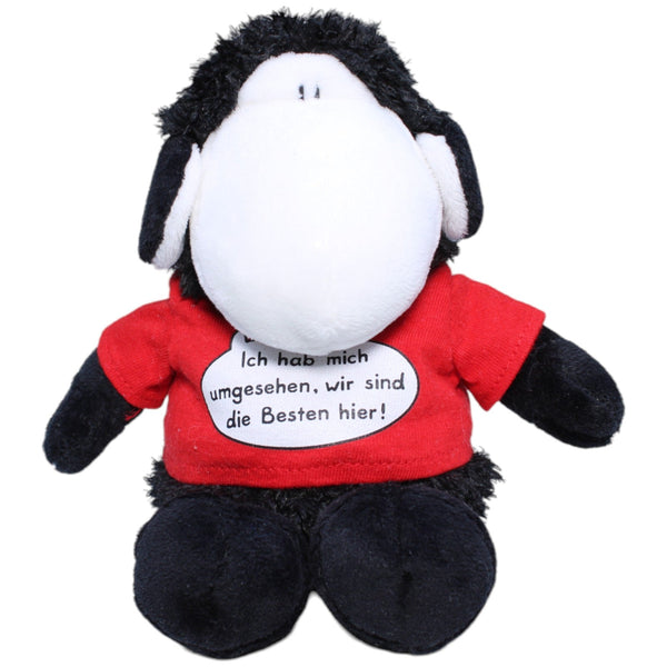 Sheepworld, Schaf schwarz mit lustigem Spruch