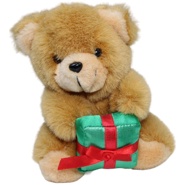 Bär mit Geschenk, beige