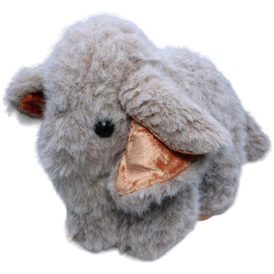 Elefant mit orangen Samt-Ohren