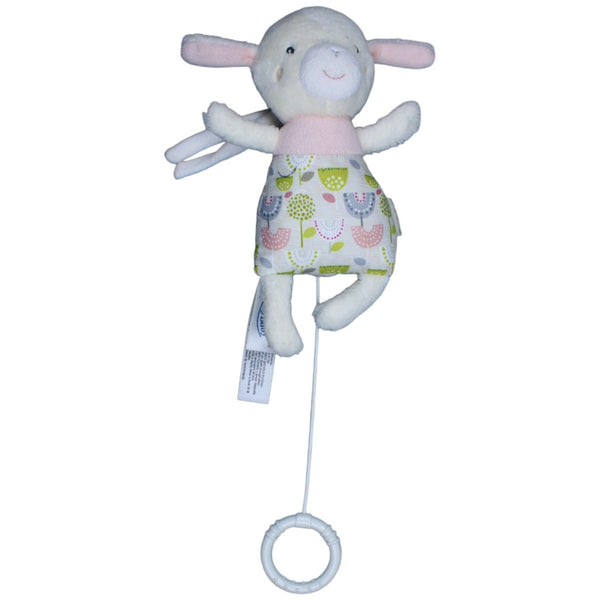 Lamm mit Blumenmuster