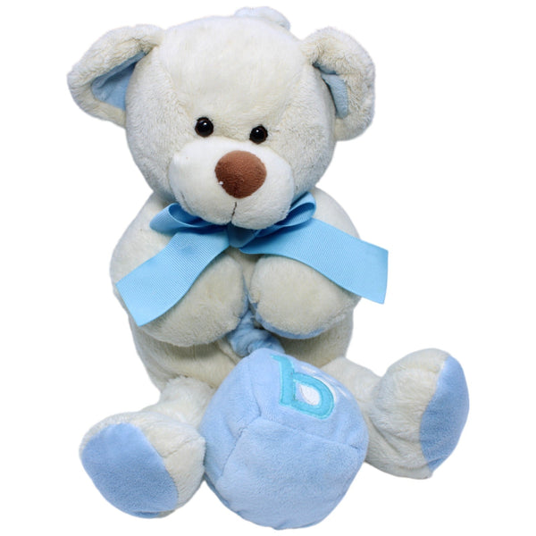 Teddy mit blauer Schleife