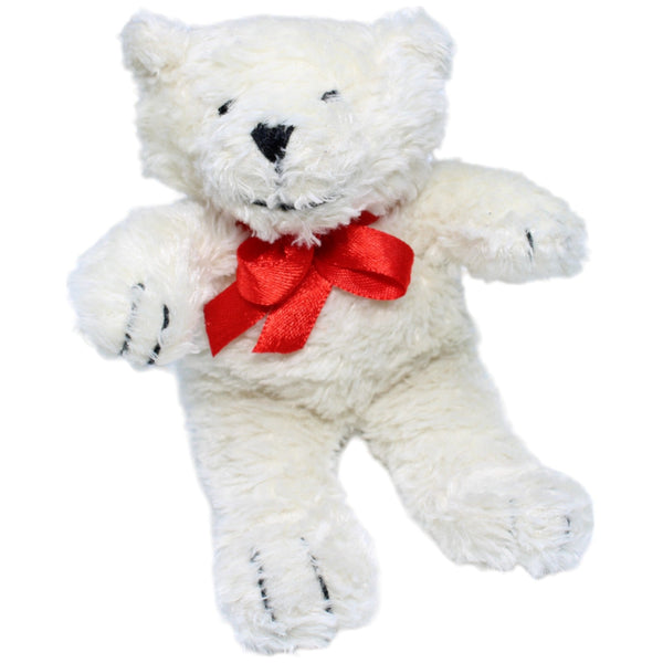 Teddybär mit Schleife, weiß