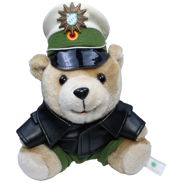 Teddybär mit alter bayrischer Polizeiuniform