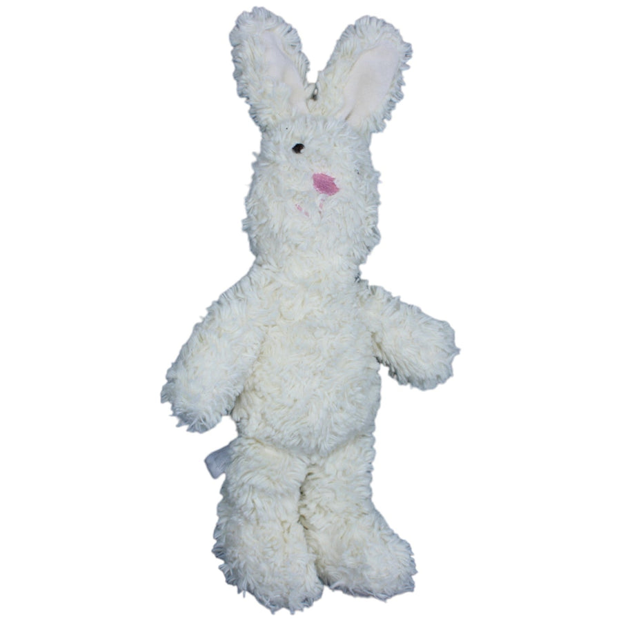 Hase mit rosa Nase, weiß