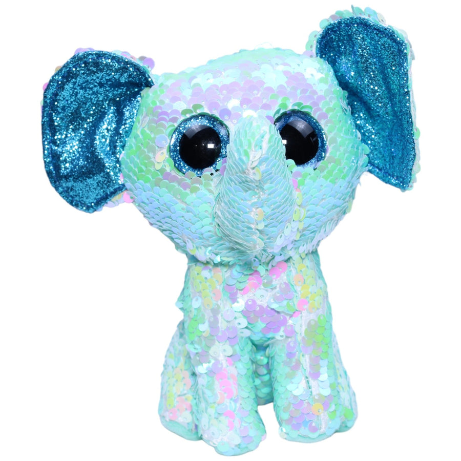 Pailletten Elefant, Stuart blau