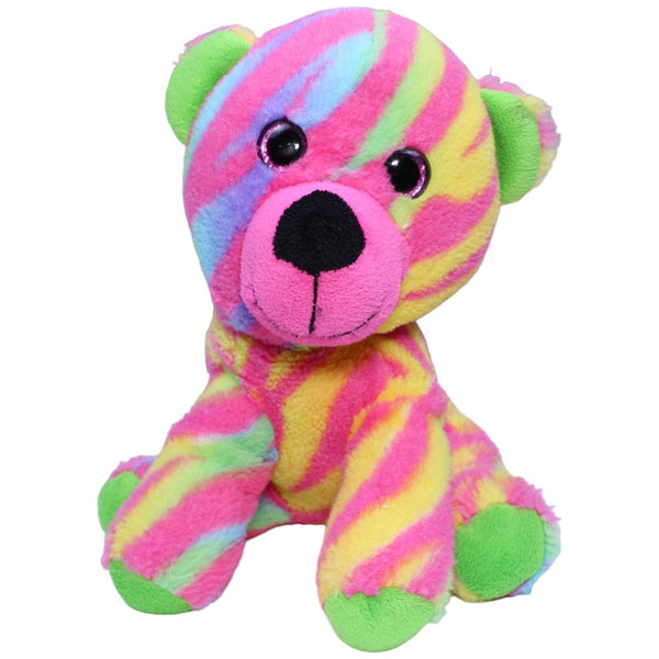 Teddybär bunt, sitzend