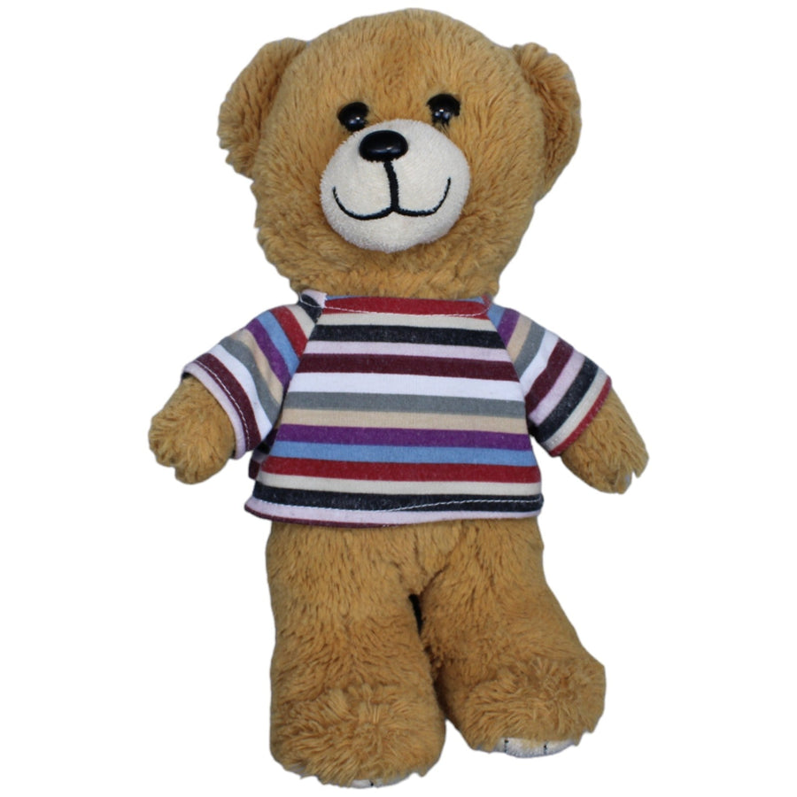 Teddybär mit gestreiftem T-Shirt
