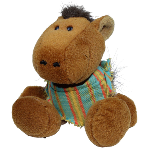 Pferd mit Halstuch, braun