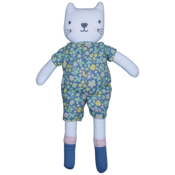 Tchibo Stoffpuppe mit Bio-Baumwolle, Katze groß