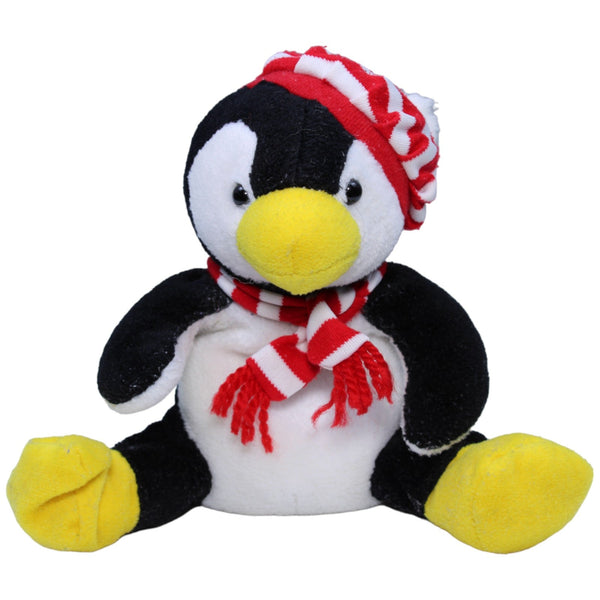 Pinguin mit Mütze und Schal
