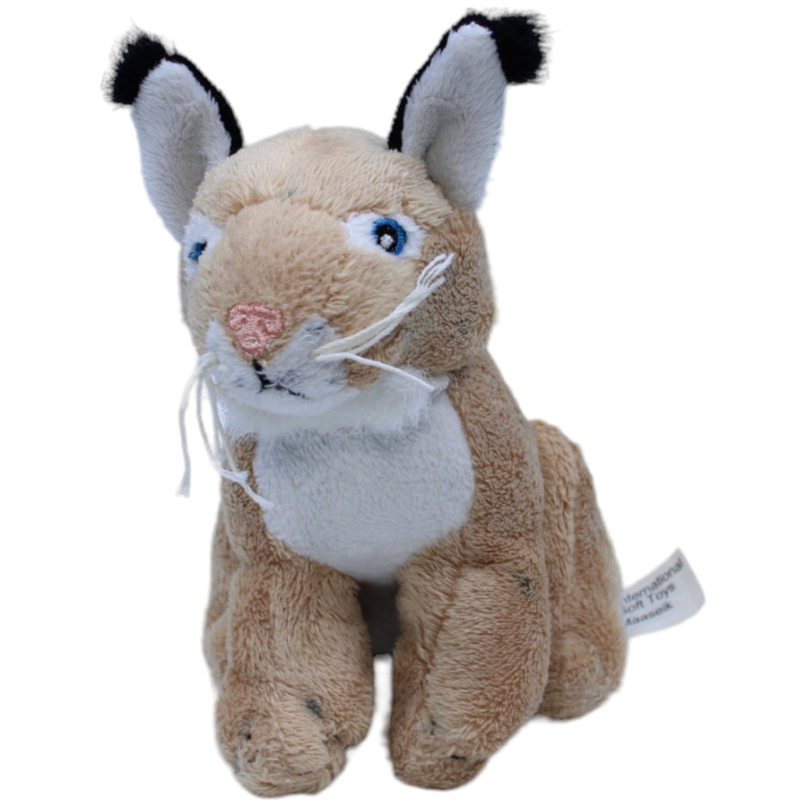 Luchs sitzend, klein