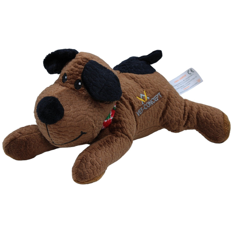 Hund mit Schal