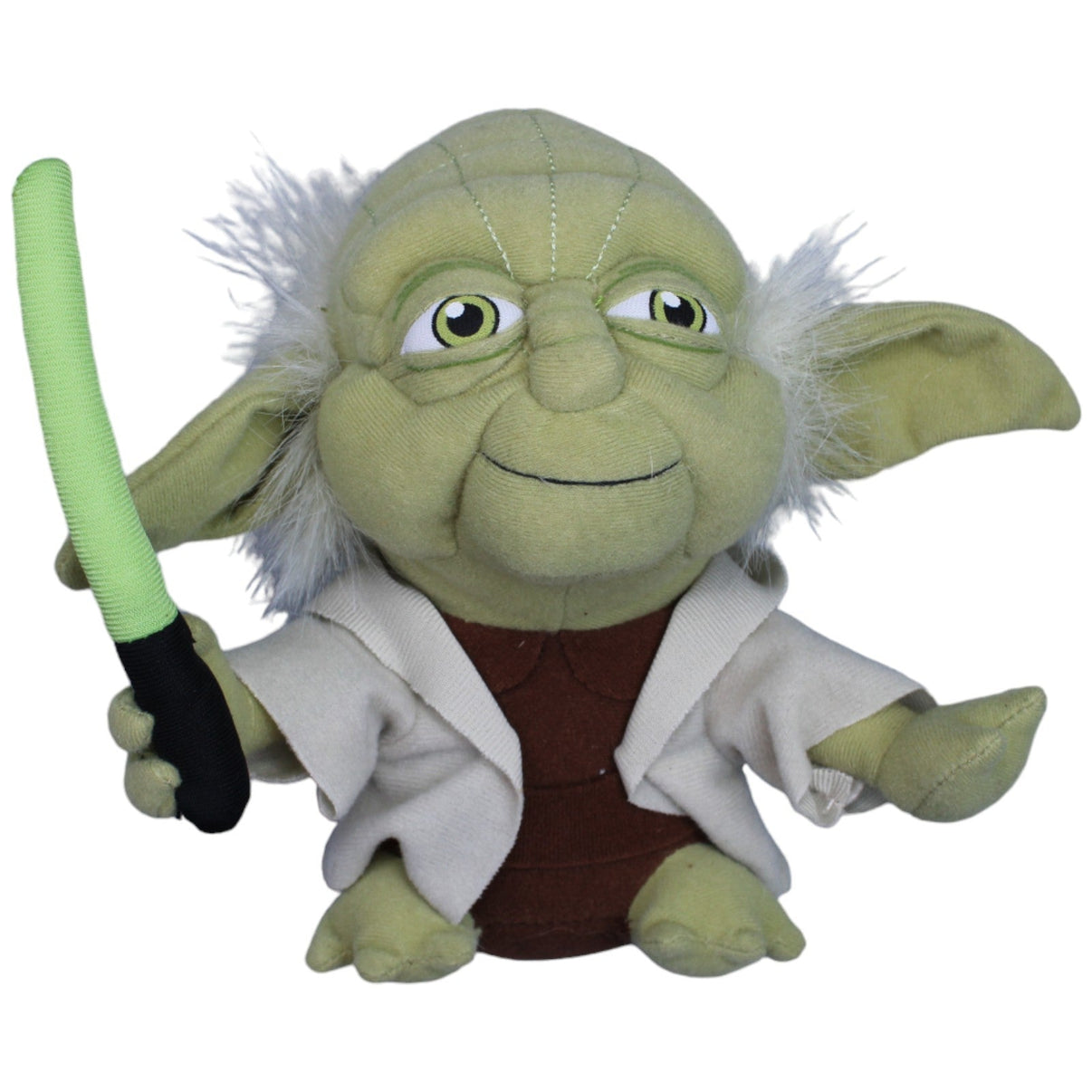 1236155 Joy Toy Jedi - Meister Yoda mit Lichtschwert aus Star Wars Plüschfigur Kumpel Leo Gebraucht